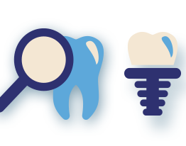 Implantes dentários ou dentaduras